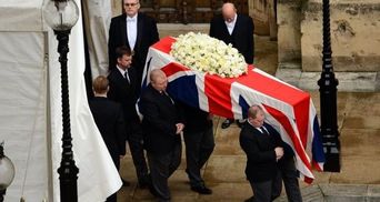 Похороны на 10 миллионов: В Лондоне простились с Маргарет Тэтчер. Live (Фото)