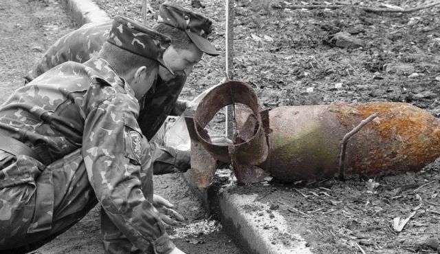 На Черкащині знайшли 100-кілограмову авіабомбу На Черкащині знайшли 100-кілограмову авіабомбу