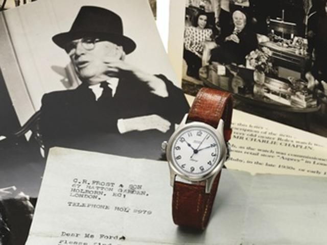 Український колекціонер купив годинник Чарлі Чапліна