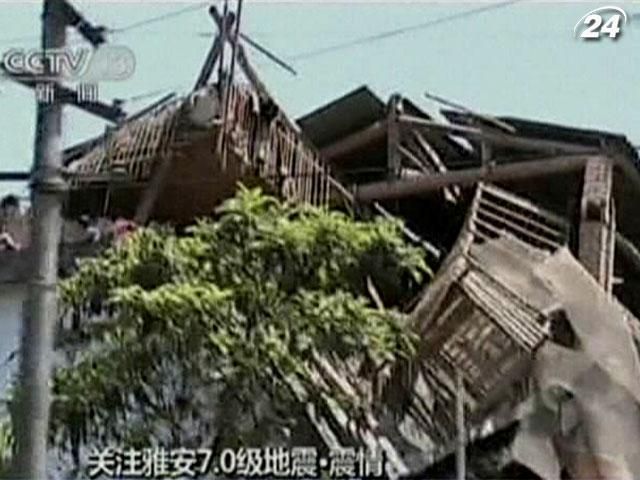Землетрус у Китаї забрав життя понад 100 людей