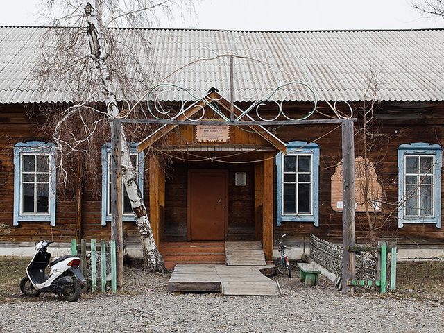 Жизнь в бедном сибирском селе (Фото)