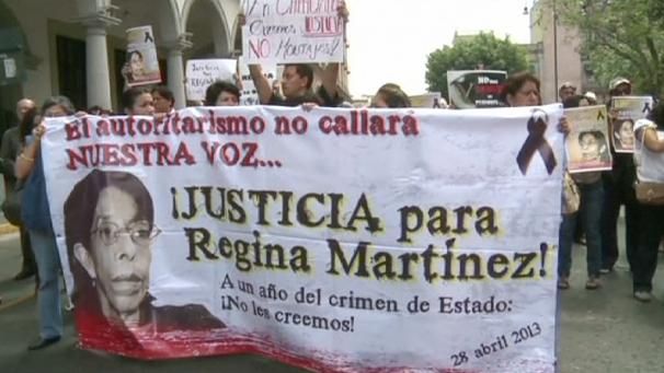 В Мексиці проходять мітинги через вбиту журналістку В Мексиці проходять мітинги через вбиту журналістку