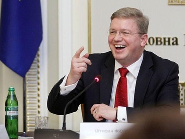 Фюле закликав українську владу вирішити ситуацію з Тимошенко належним чином Фюле закликав українську владу вирішити ситуацію з Тимошенко належним чином