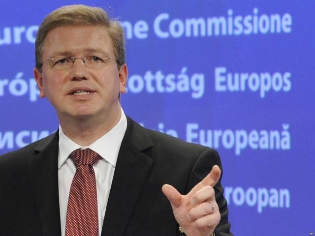 Фюле дав Україні 3 місяці на реакцію щодо Тимошенко Фюле дав Україні 3 місяці на реакцію щодо Тимошенко