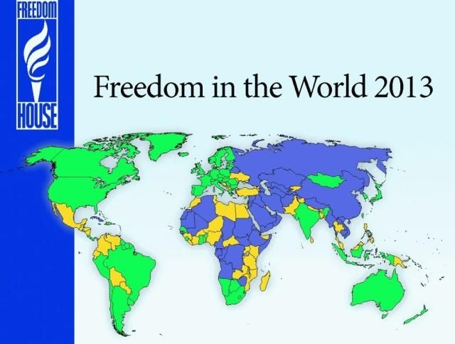 Freedom House: За рівнем свободи слова Україна між Замбією і Південним Суданом Freedom House: За рівнем свободи слова Україна між Замбією і Південним Суданом