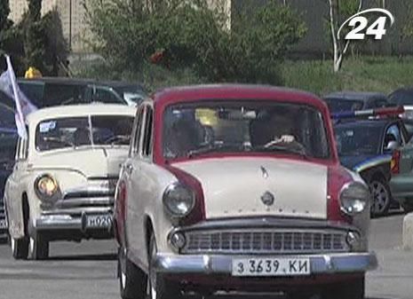 В Киев прибыли участники автопробега "Победа - одна на всех"