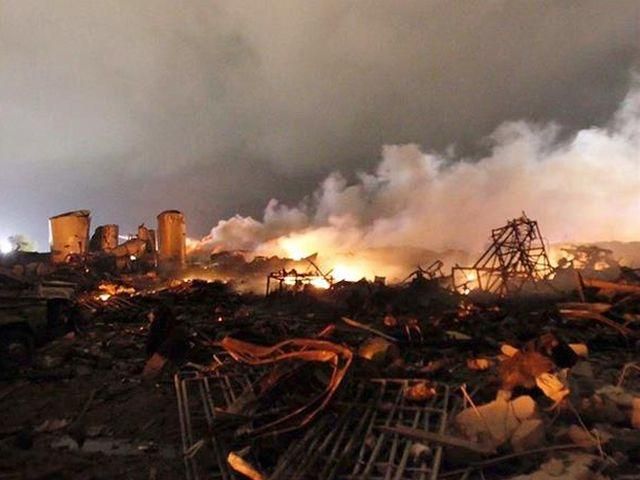 Встановили причину вибуху на заводі у Техасі Встановили причину вибуху на заводі у Техасі