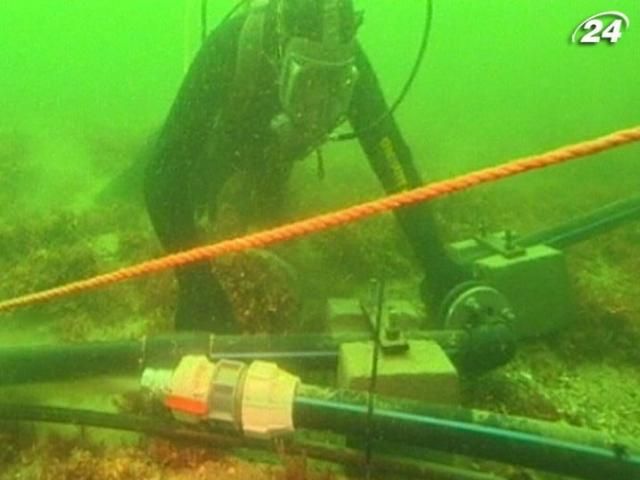 У Балтійському морі тестують систему приглушення звуків У Балтійському морі тестують систему приглушення звуків