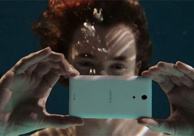 Компанія Sony представила смартфон, який під водою зніматиме фото і відео 