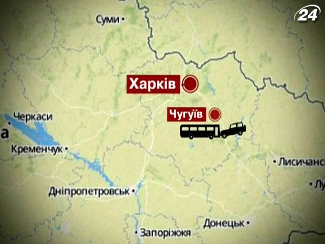 На Харківщині зіткнулись позашляховик та 2 мікроавтобуси: загинула росіянка