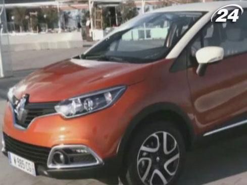 Renault представила новенький кросовер Captur