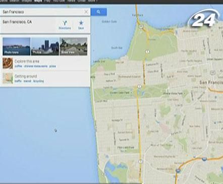 Google модернизировала свой ​​картографический сервис