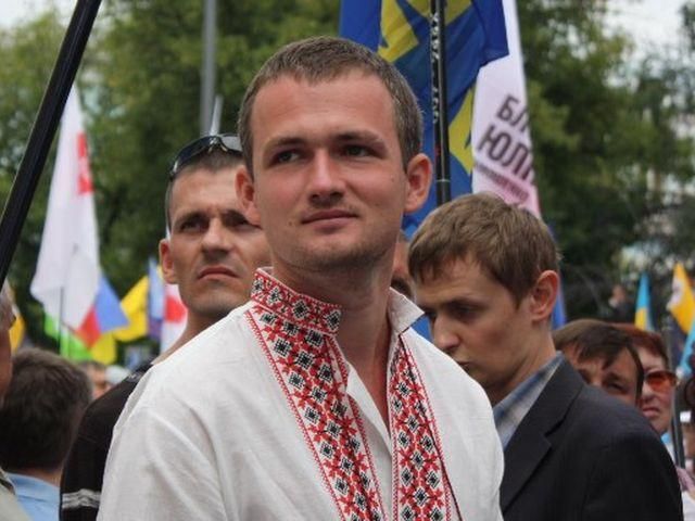 Свободовца Левченко вызывают на допрос относительно столкновений на митинге оппозиции