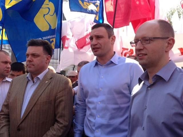 Кличко говорит, что оппозиция назовет своего кандидата в президенты следующей весной