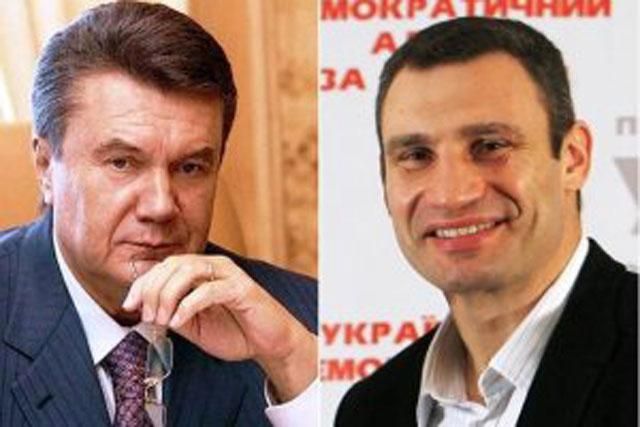 Янукович, Кличко і Тимошенко - три найрейтинговіші кандидати у президенти