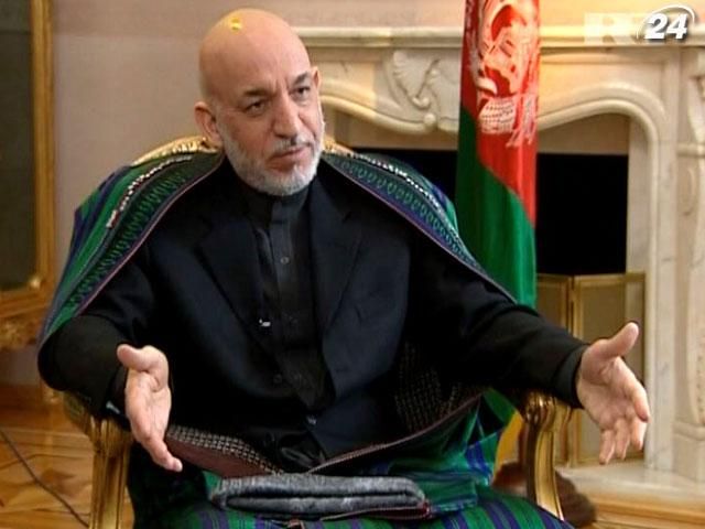 Президент Афганістану піде у відставку у 2014 році