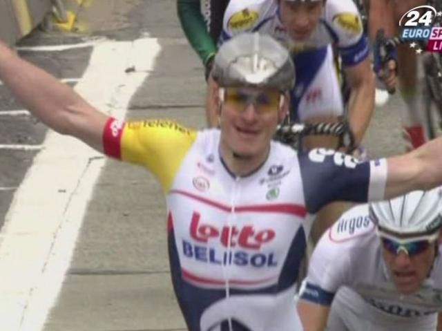 Велоспорт: Грайпель вышел в лидеры общего зачета "Тура Бельгии"