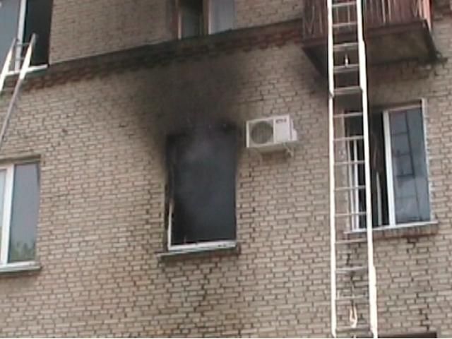 В Харькове спасли от пожара 12 человек (Видео)
