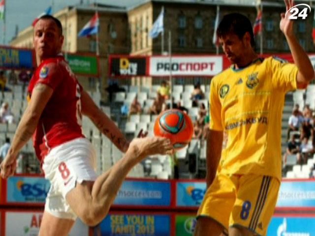 Сборная Польши по пляжному футболу обыграла Украину