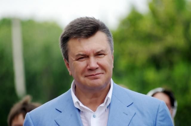 Янукович похвалил киевлян за талантливость и трудолюбие