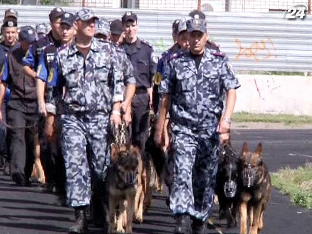 У Запоріжжі пройшли Всеукраїнські змагання міліцейських кінологів (Відео)