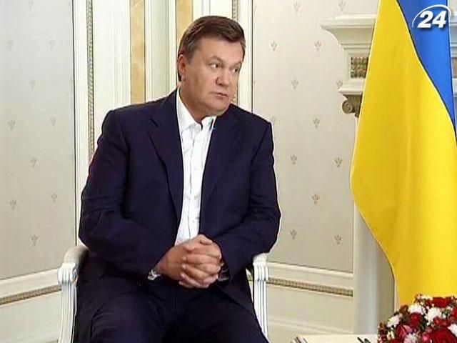 Янукович и Путин обсудили украино-российские отношения