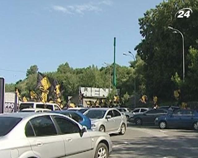 Автомобилисты протестуют против повышения акцизов на топливо