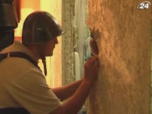 На Дніпропетровщині в будинку знайшли міну На Дніпропетровщині в будинку знайшли міну