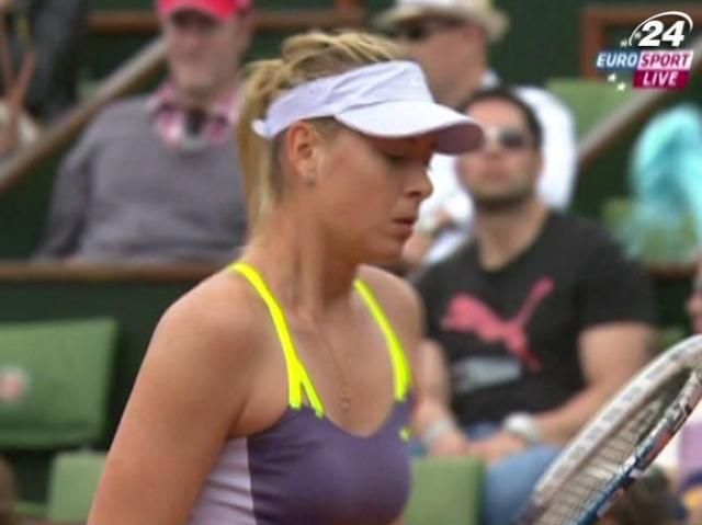 Теннис: Шарапова не проиграла на Roland Garros ни одного сета