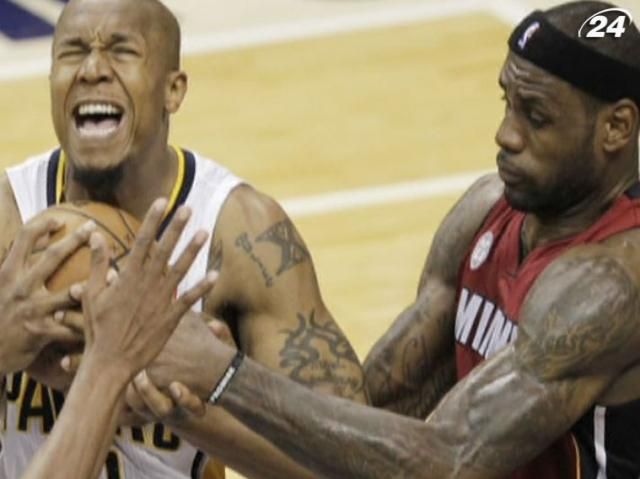 NBA: "Индиана" сравняла счет в серии против "Майами"