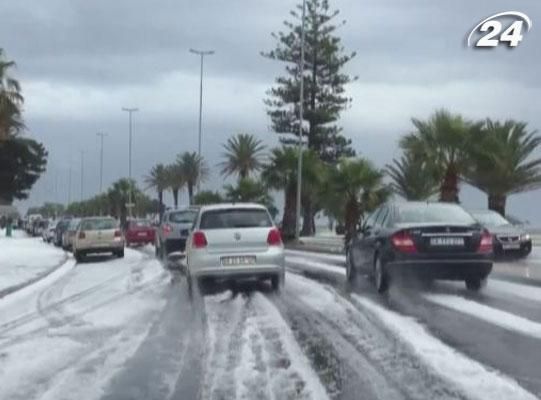 В ЮАР объявлено чрезвычайное положение из-за снегопада