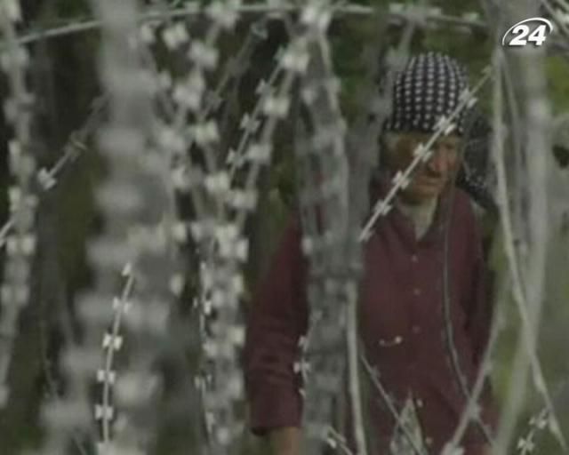 Грузинські селяни скаржаться на колючий дріт Грузинські селяни скаржаться на колючий дріт