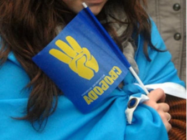 У Тернополі затримали двох свободівців за поширення листівок У Тернополі затримали двох свободівців за поширення листівок