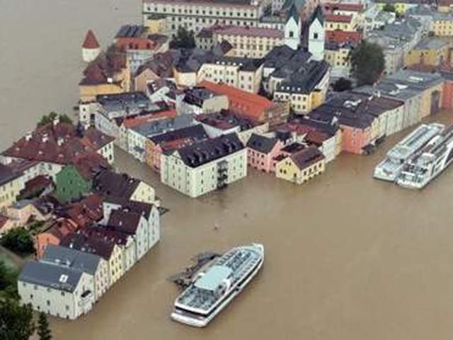Вода в Дунае поднялась на рекордную за 100 лет высоту