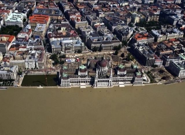 В Будапеште Дунай поднялся до рекордного уровня