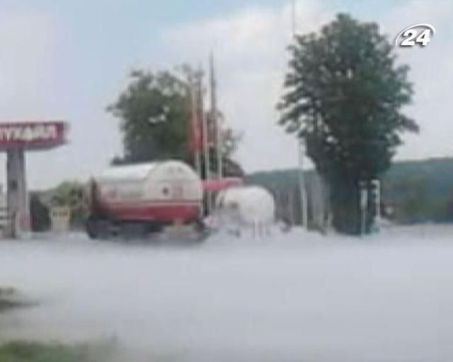 На Запоріжжі розслідують причини витоку газу на автозаправці На Запоріжжі розслідують причини витоку газу на автозаправці