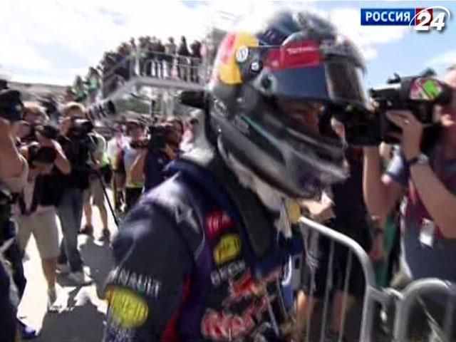 Формула-1: Феттель впервые в карьере победил в Канаде