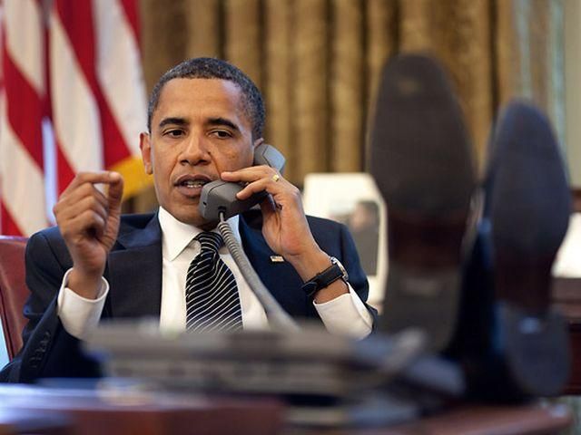 Кортеж Обамы попал в аварию Кортеж Обамы попал в аварию