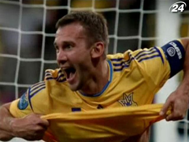 Капітанські рекорди Шевченка у національній команді (Відео) Капітанські рекорди Шевченка у національній команді (Відео)