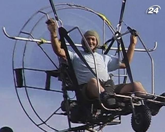 На Закарпатье пограничники задержали мотодельтаплан На Закарпатье пограничники задержали мотодельтаплан