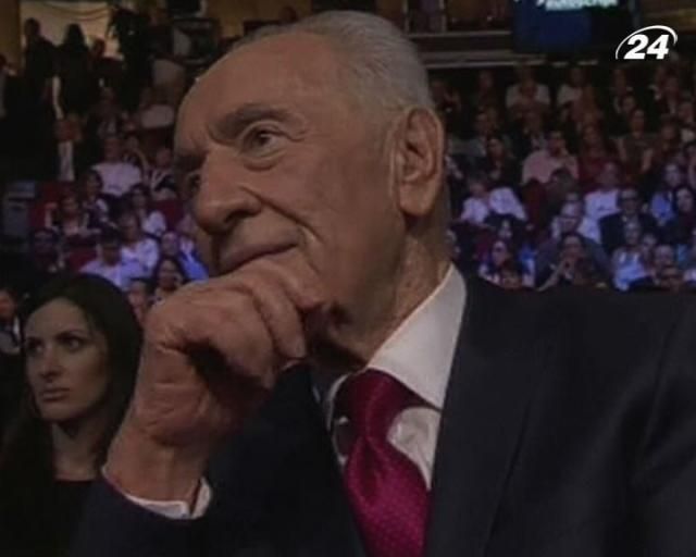 Президент Израиля отметил 90-летие на полтора месяца раньше Президент Израиля отметил 90-летие на полтора месяца раньше