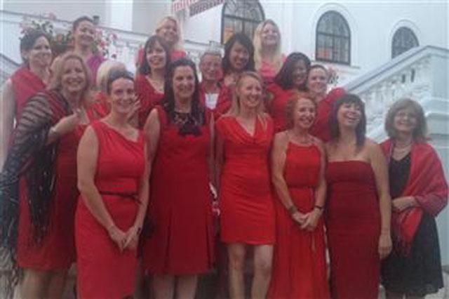 В Турции жены дипломатов надели красные платья в поддержку протестующих