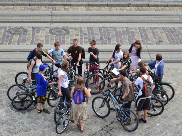 У Львові відбувся перший велопробіг для дітей-сиріт