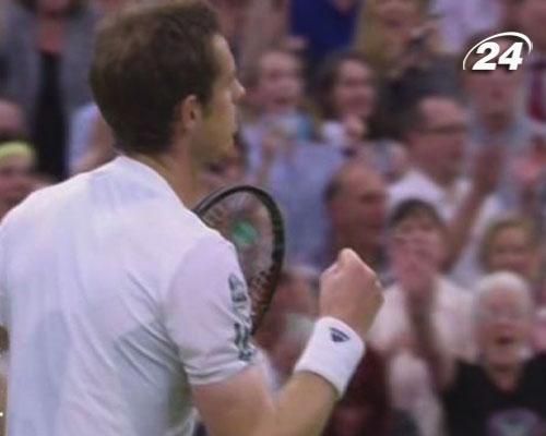 Маррей пройшов до четвертого кола Wimbledon