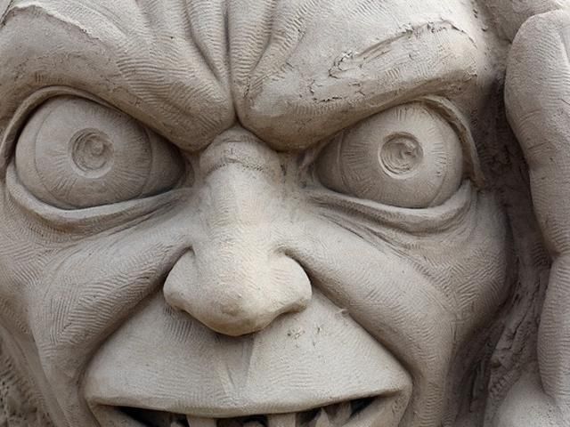 Голлівудський кінематограф у скульптурах з піску Голлівудський кінематограф у скульптурах з піску