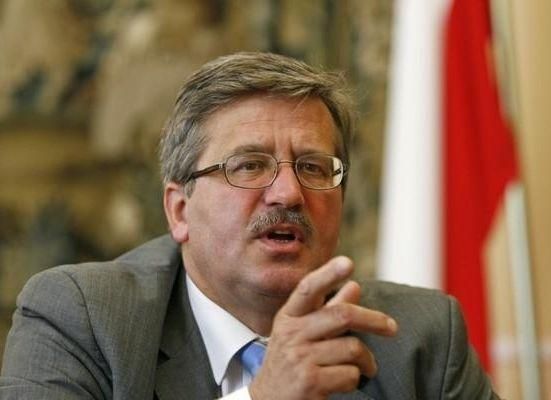 Свободовцы против приезда Коморовского в Луцк Свободовцы против приезда Коморовского в Луцк