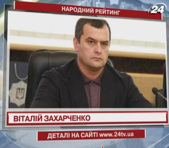 Народный рейтинг: Политик недели - глава МВД Виталий Захарченко Народный рейтинг: Политик недели - глава МВД Виталий Захарченко
