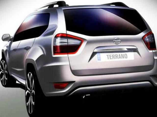Компания Nissan показала филейную часть нового кроссовера Terrano