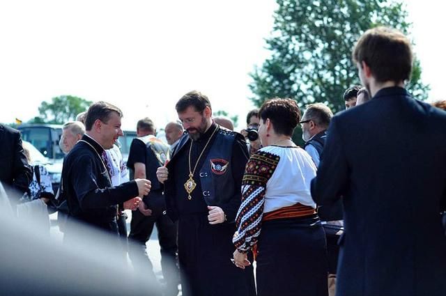 Патриарх УГКЦ в Польше стал байкером Патриарх УГКЦ в Польше стал байкером