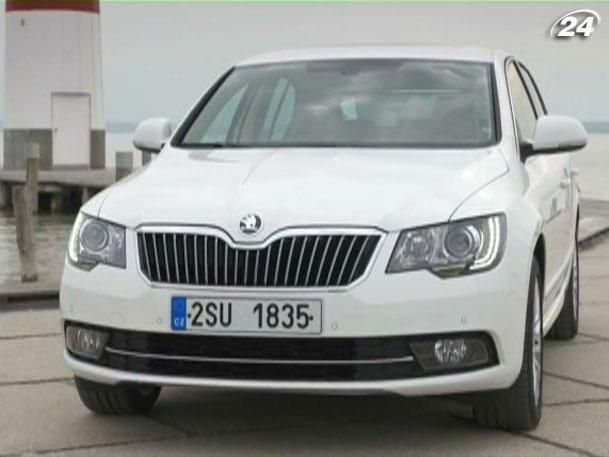 Skoda подарила чешскому президенту топовый Superb